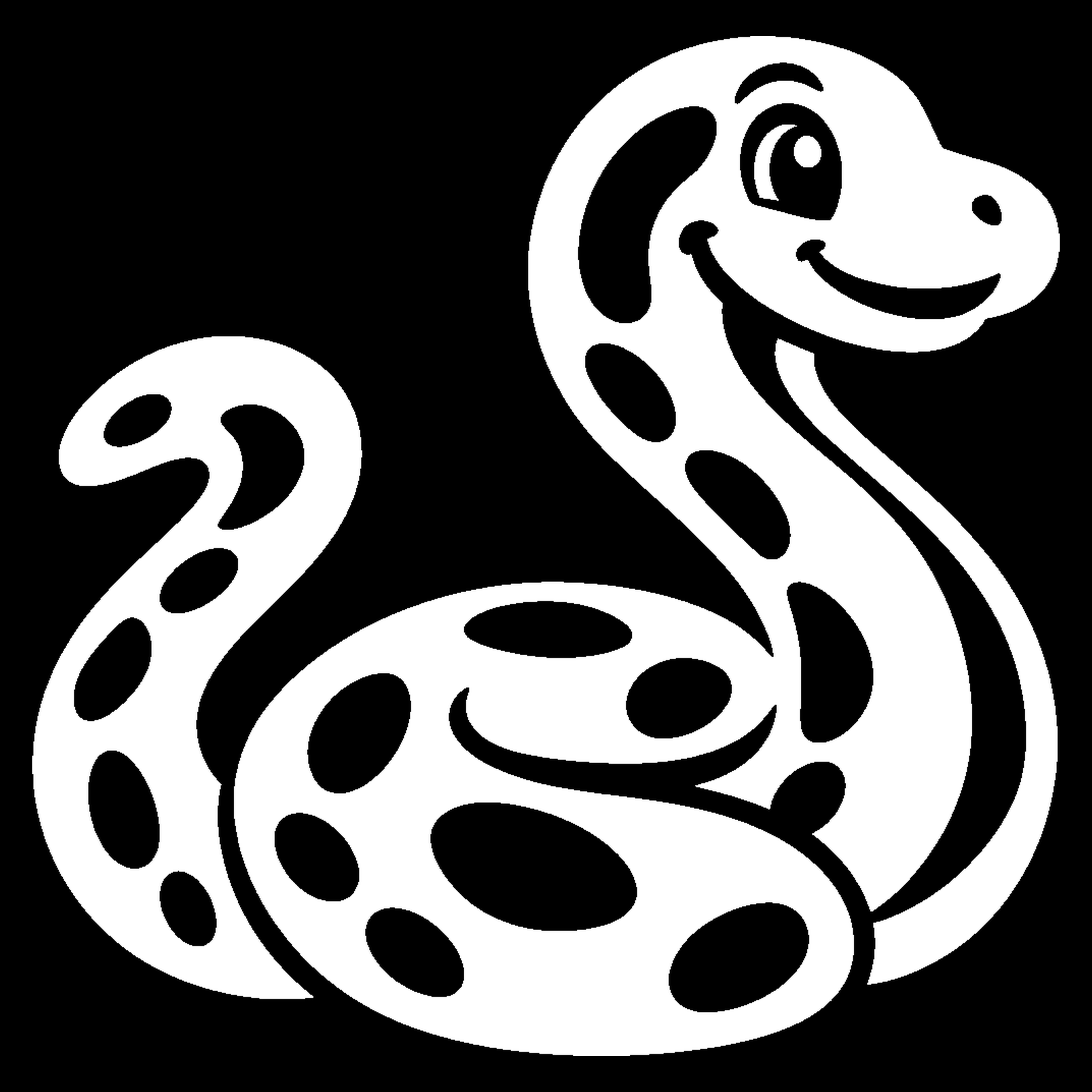 Premium bakfiets sticker Dieren: Slang 1 - Slang, Wild dier, Kronkelend lijf, Geschubd - het ontwerp