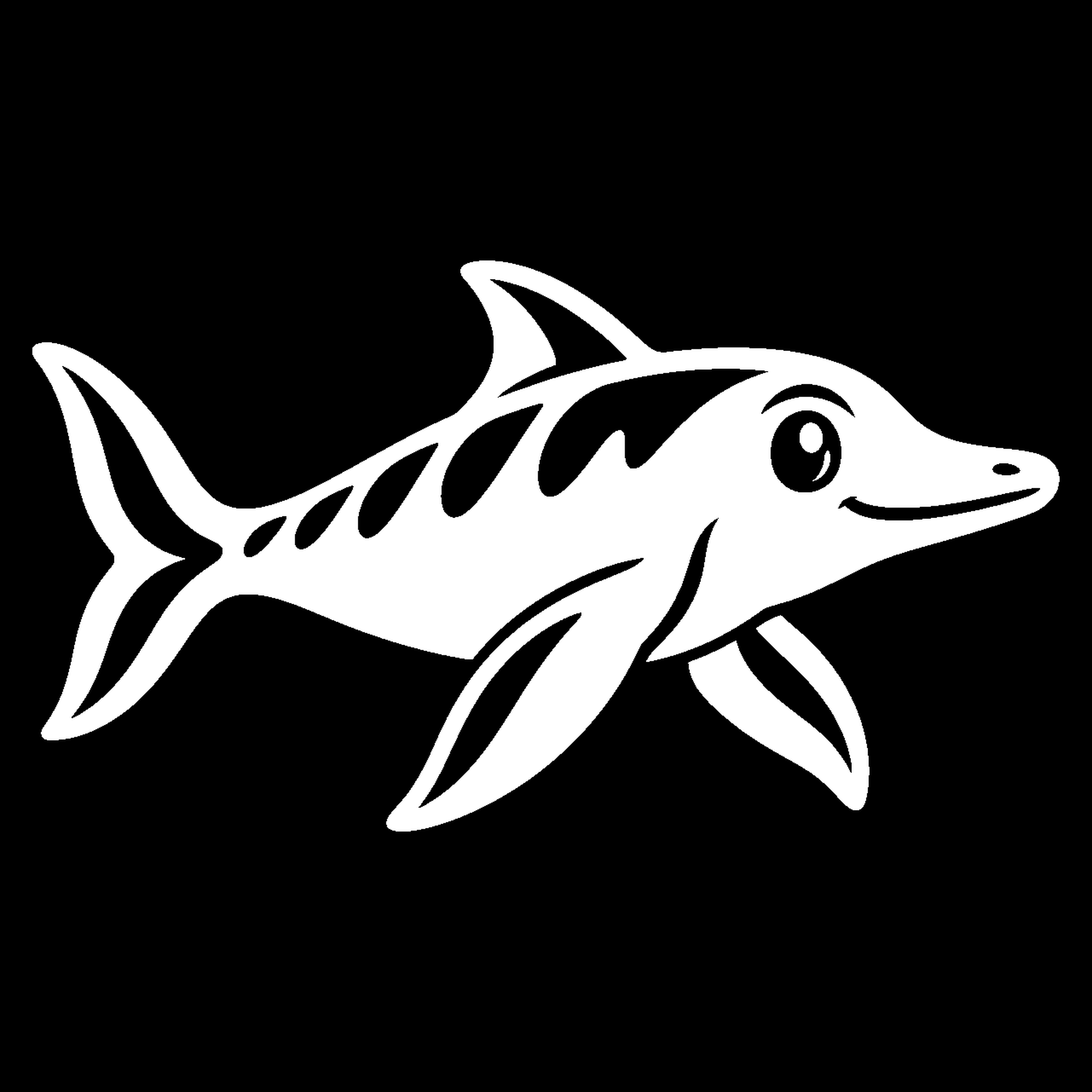 Premium bakfiets sticker Dieren: Ichthyosaurus 1 - Ichthyosaurus, Dinosaurus, Dino, Oertijd - het ontwerp