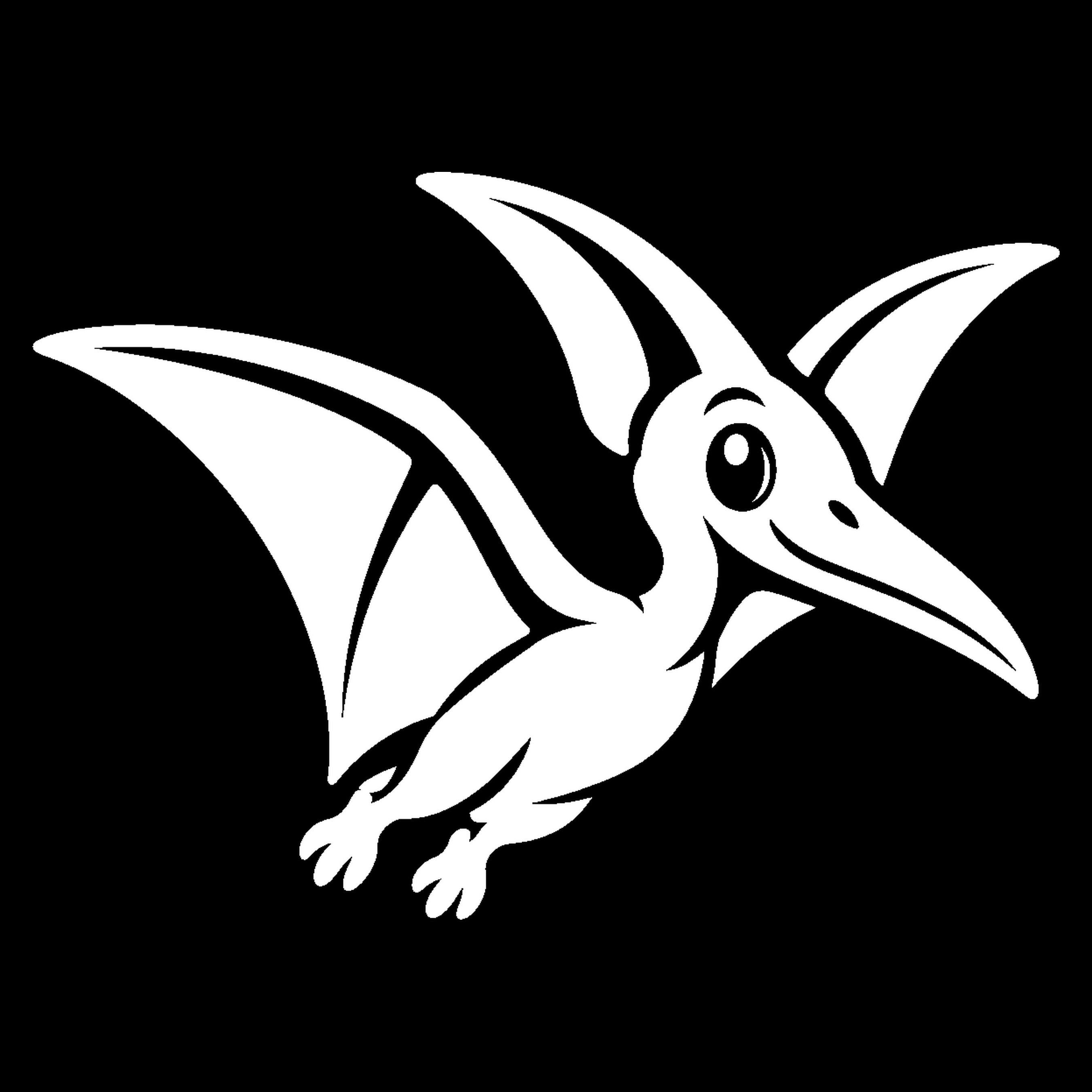 Premium bakfiets sticker Dieren: Pteranodon 1 - Pteranodon, Dinosaurus, Dino, Oertijd - het ontwerp